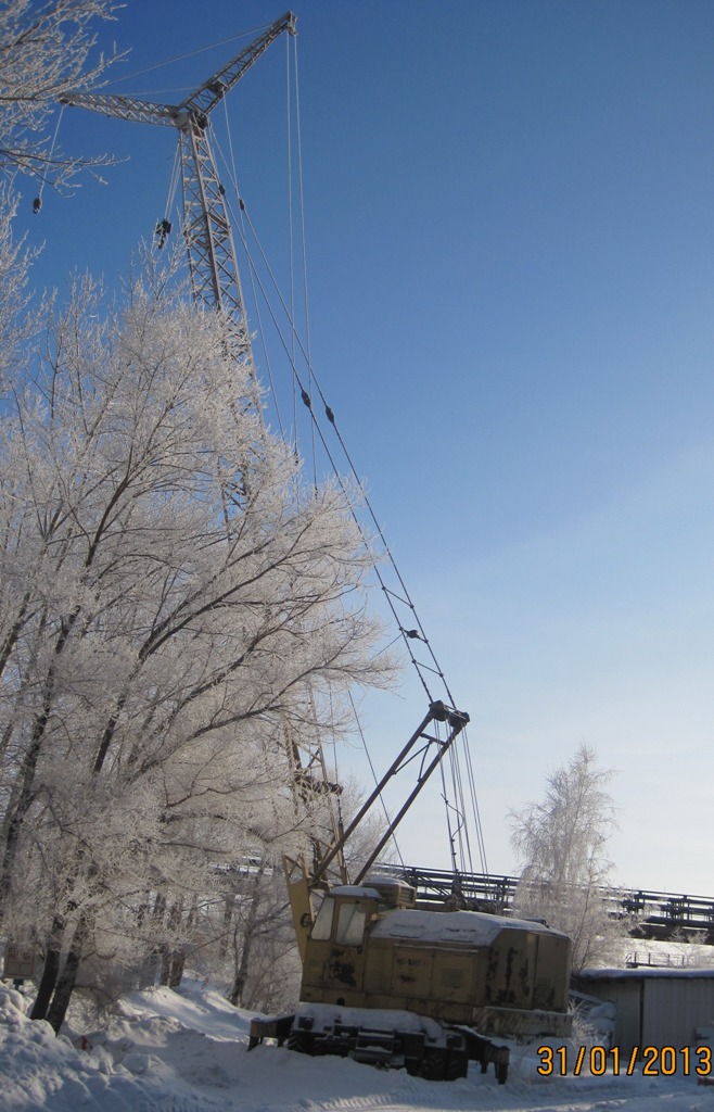 Продам кран на пневмоходу КС-53-63Б