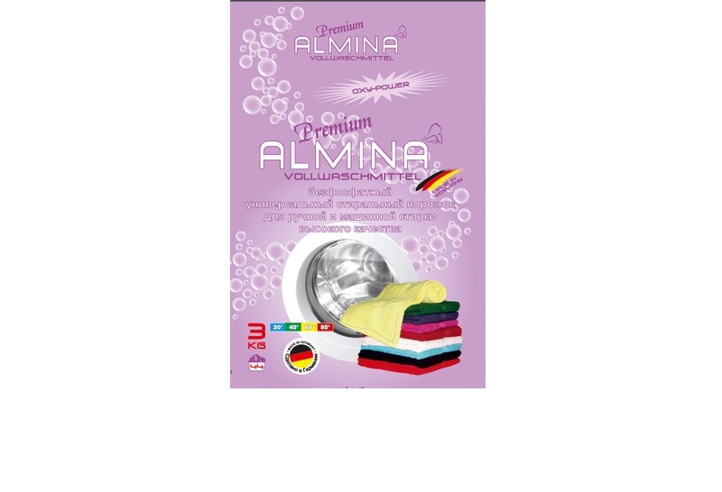 Порошки стиральные ALMINA