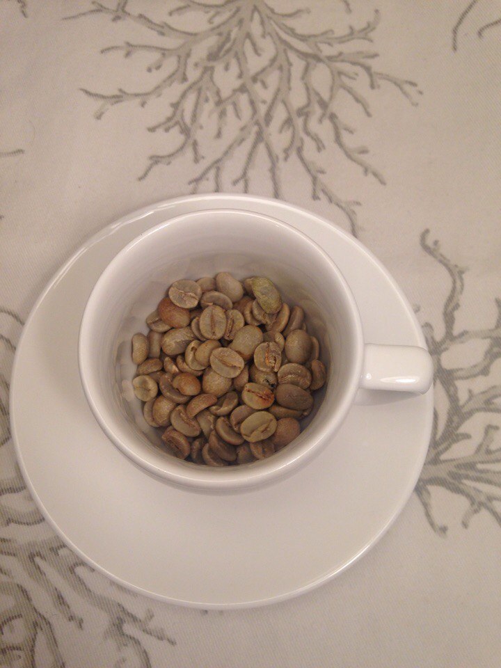 Продам зеленый кофе Arabica Brazil Santos scr.1718