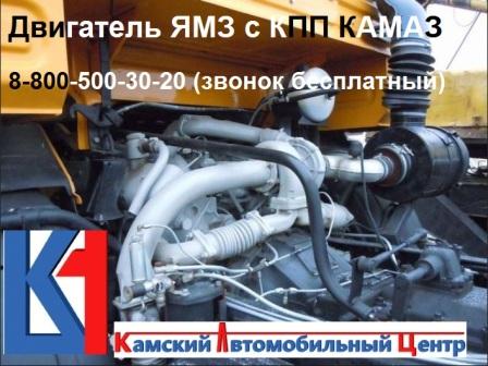 Переоборудование комплект установки двс Ямз на Камаз
