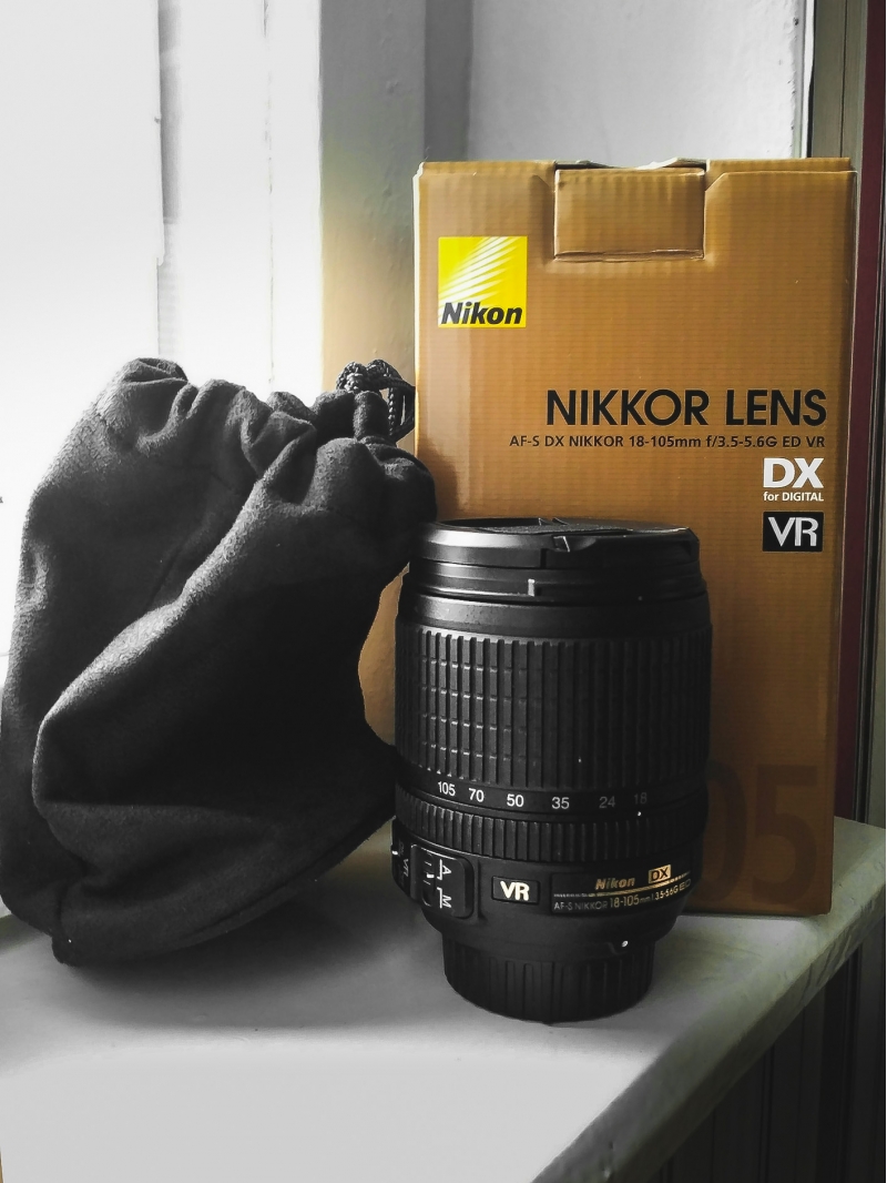 Объектив Nikon nikkor 18-105mm f3.5-5.6G AF-S
