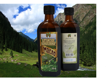 Алтайское конопляное масло