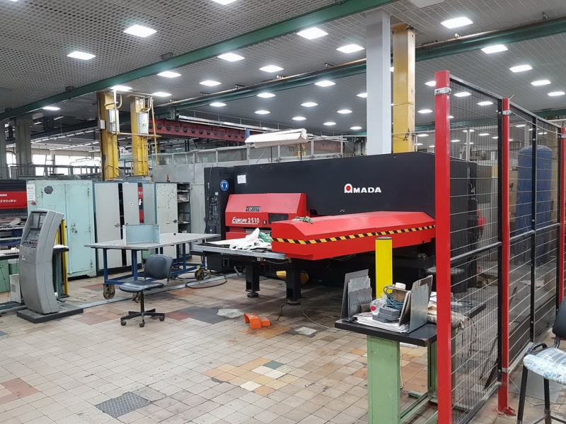 координатно-пробивные AMADA EUROPA 2 PMP30 с ЧПУ FANUC стол 1250х2500 ...