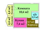 Продам 1 к квартиру в Ростове-на-Дону ЗЖМ Таллер ул. Зорге